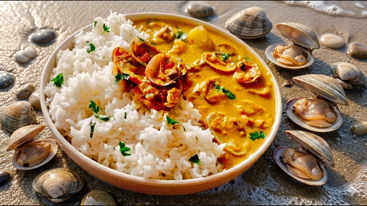 Clams Masala Curry | Tisare Masala Curry | Easy & Flavorful I #seafood
