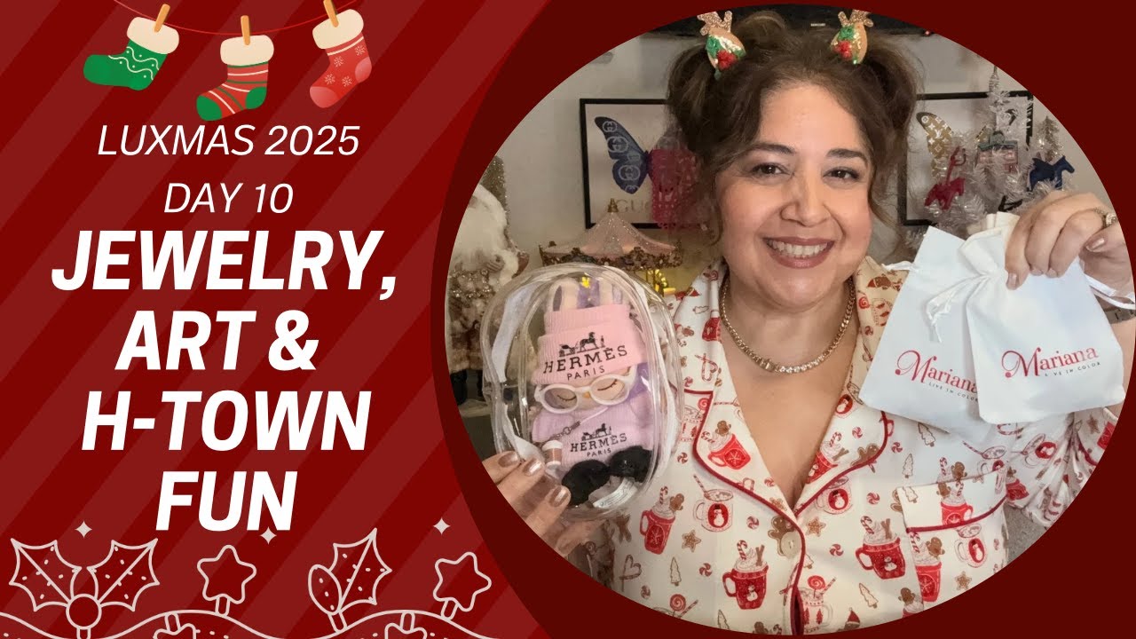 LUXMAS 2025, День 10 - Ювелирные изделия Mariana | H - Поездка по городу | B Miley Designs Искусс...