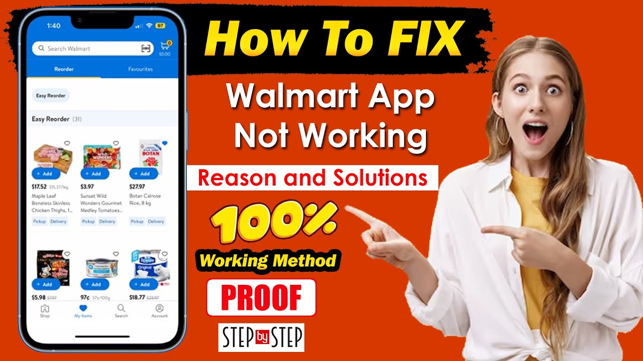 Как исправить проблему с неработающим приложением Walmart &mdash; новый обновленный метод (2026)