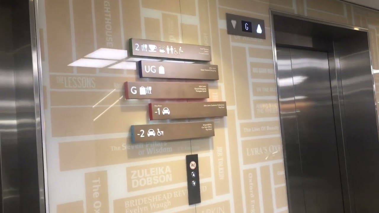 KONE Elevators at Westgate Oxford Car Park