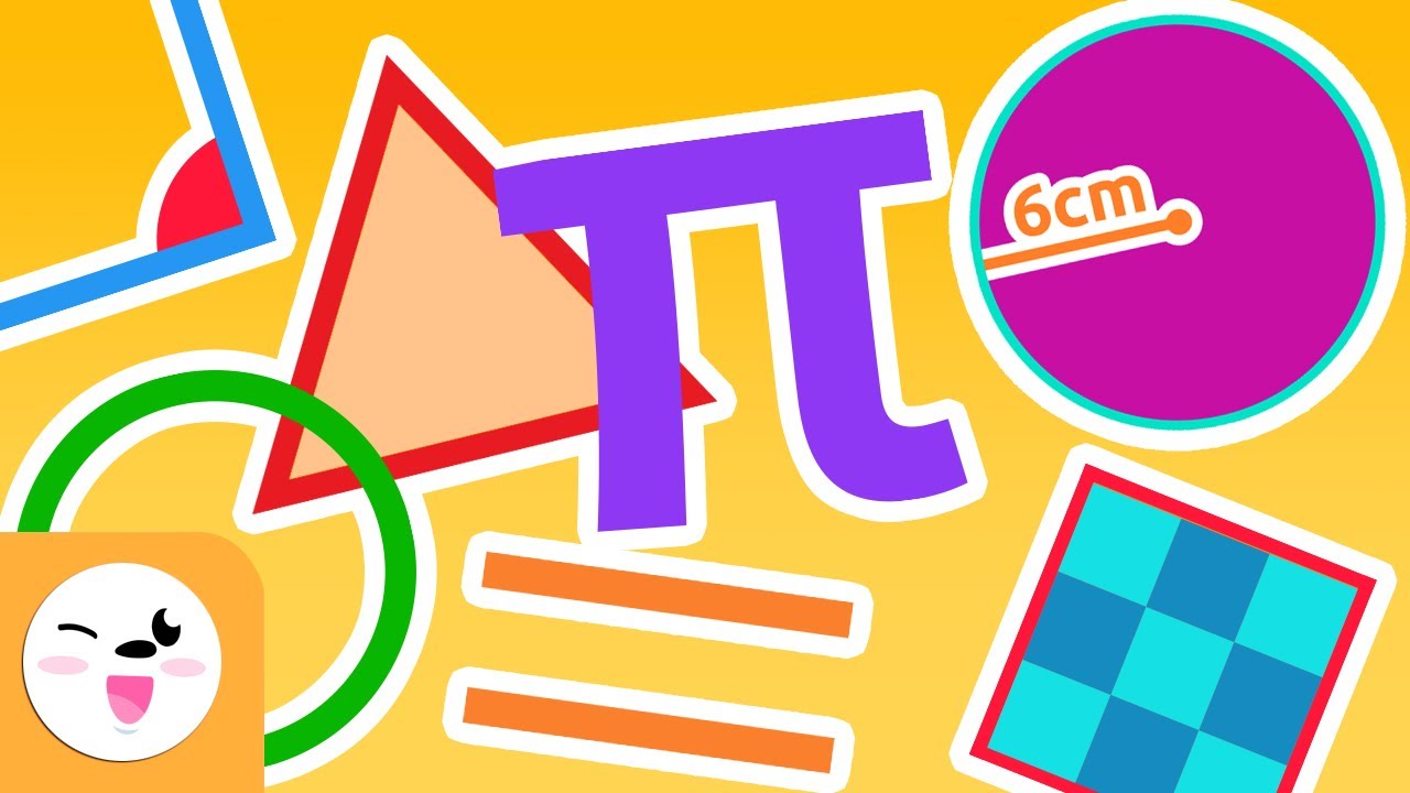 Geometría para niños - Ángulos, triángulos, circunferencias, polígonos,  número Pi... - Recopilación