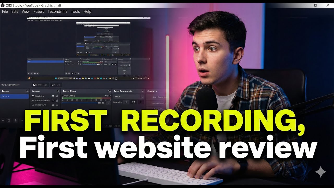 Day 11 I Finally Set Up OBS Studio – First Website Review