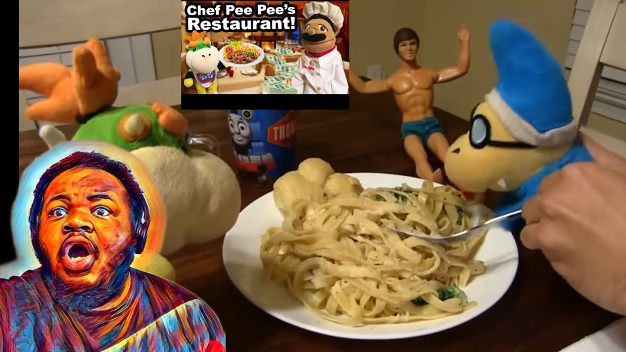 SML Movie: Chef Pee Pee's Restaurant (REACTION) #sml #chefpeepee #bowserjunior #jeffy 😂🥩