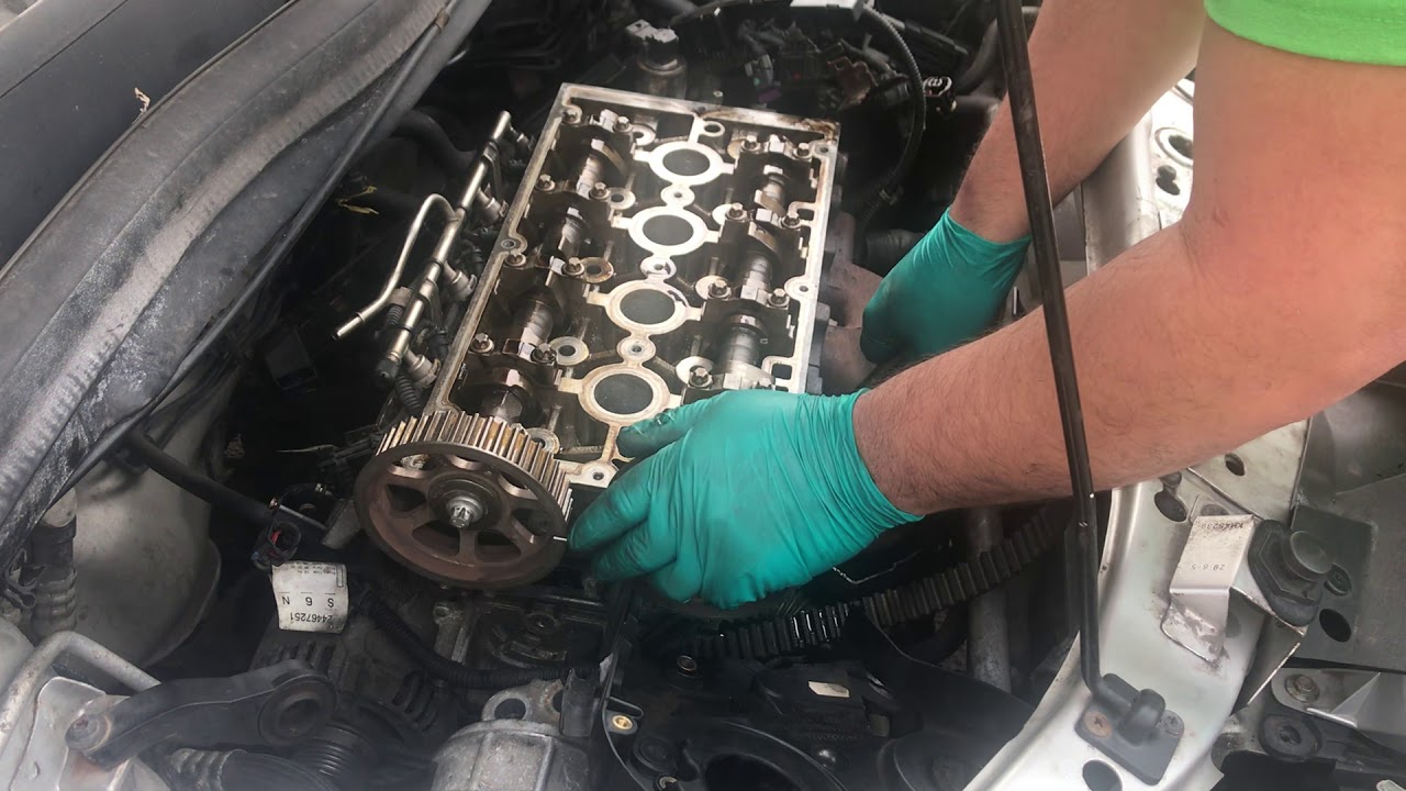 how to replace head gasket engine 1.6 petrol vauxhall zafira