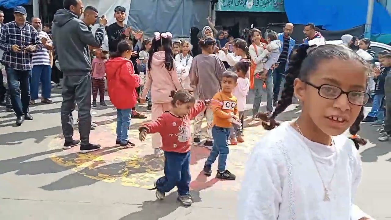 اجواء النازحين في ايام عيد الفطر السعيد❤️