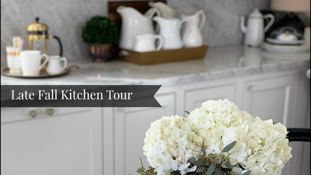 Kitchen Tour - Late Fall Decor, Tips & see what I found!