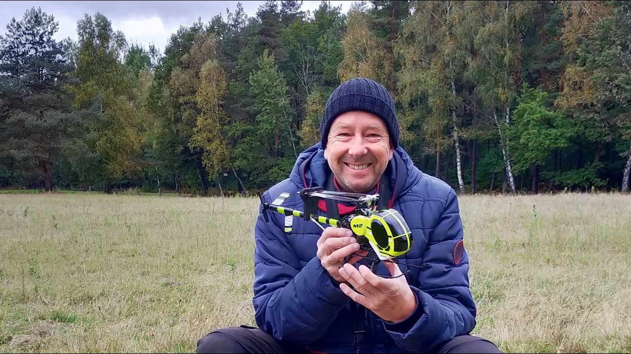 Simplest M2 Scale Heli build, flight + love declaration
