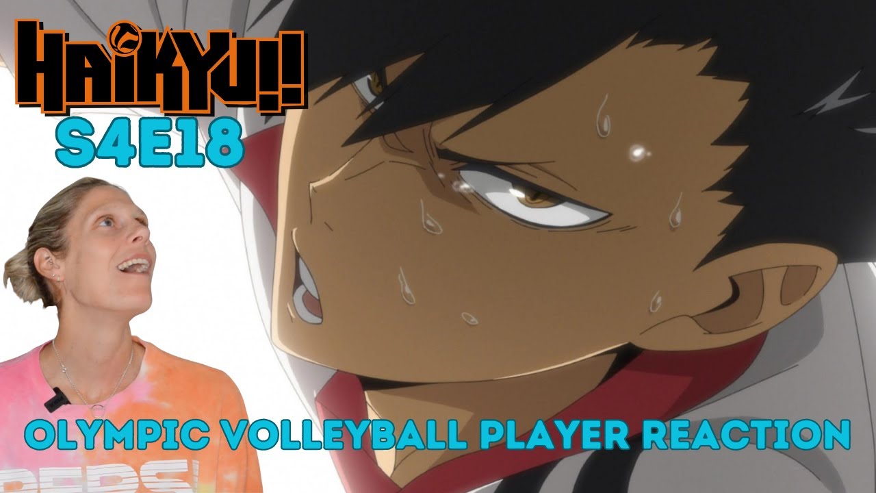 Реакция олимпийского волейболиста на Haikyuu!! S4E18: «Ловушка»