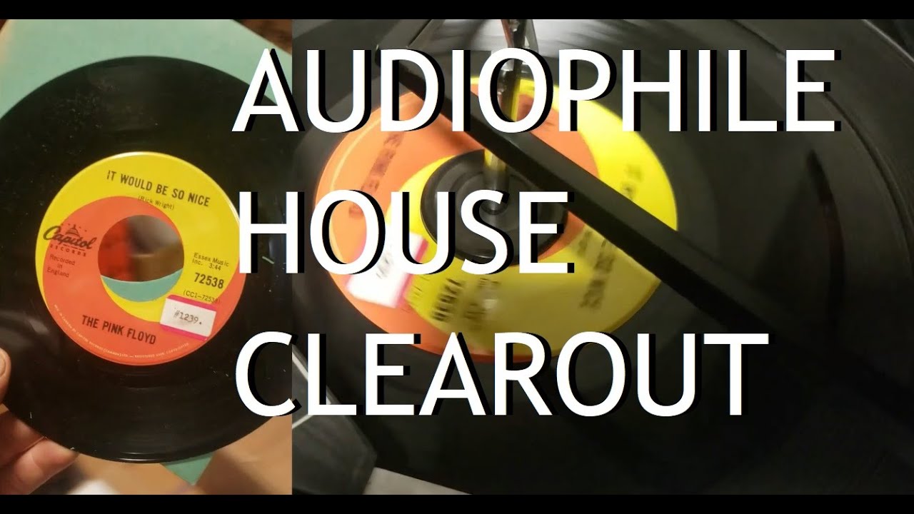 Audiophile Hoarder House Clearout : Part II Vinyl -Vintage Audio Video