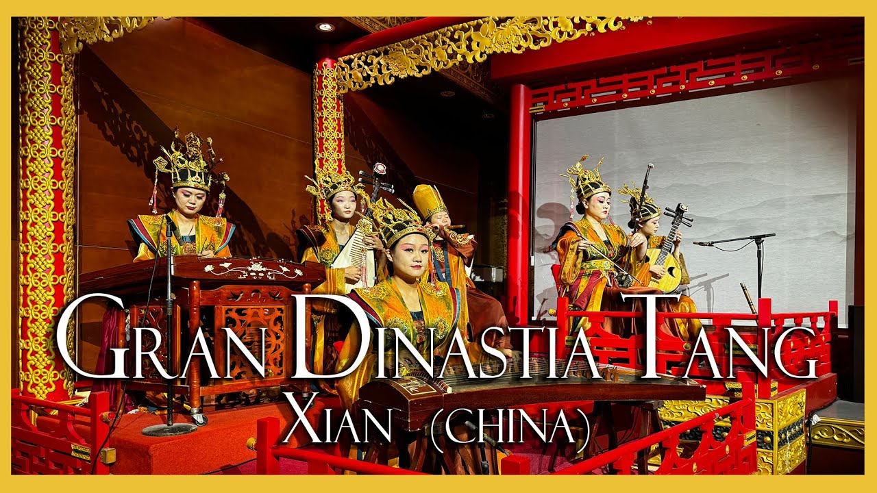 Espectáculo de la Gran Dinastía Tang en Xi'an (China) en 4k Ultra HD |