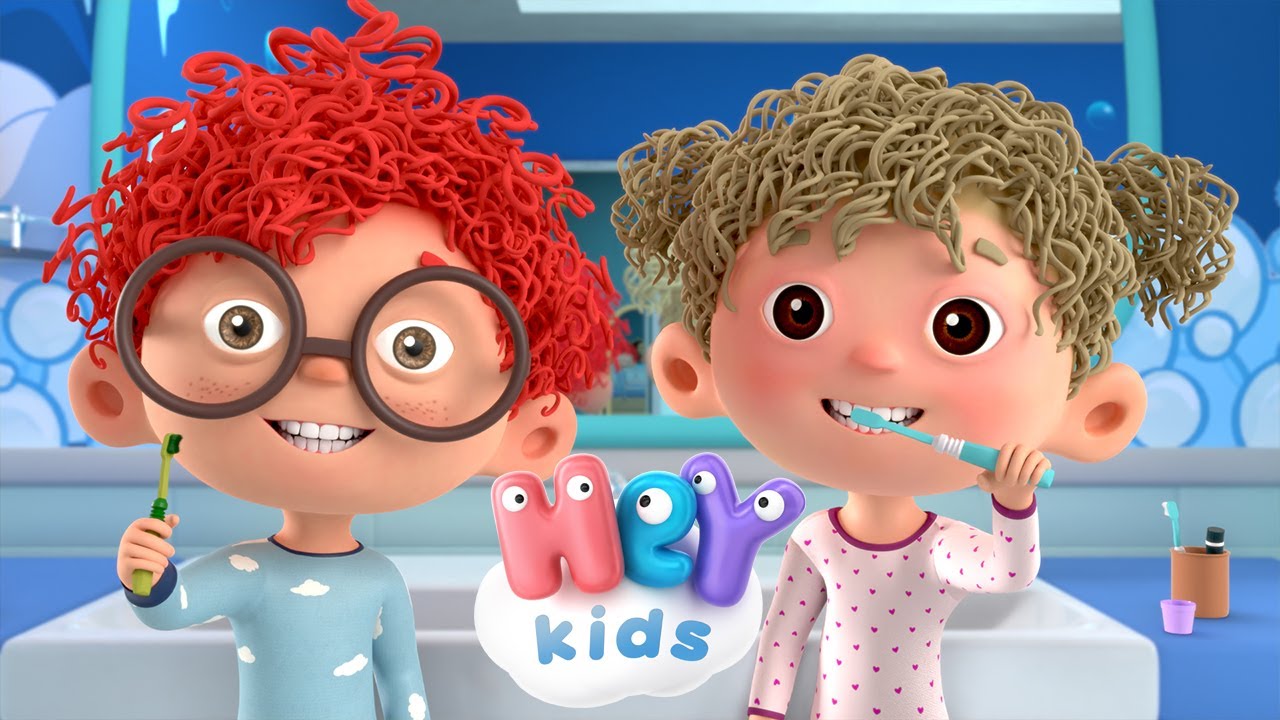 Zęby myj! 🪥 Edukacyjna piosenka dla dzieci | HeyKids po pollsku