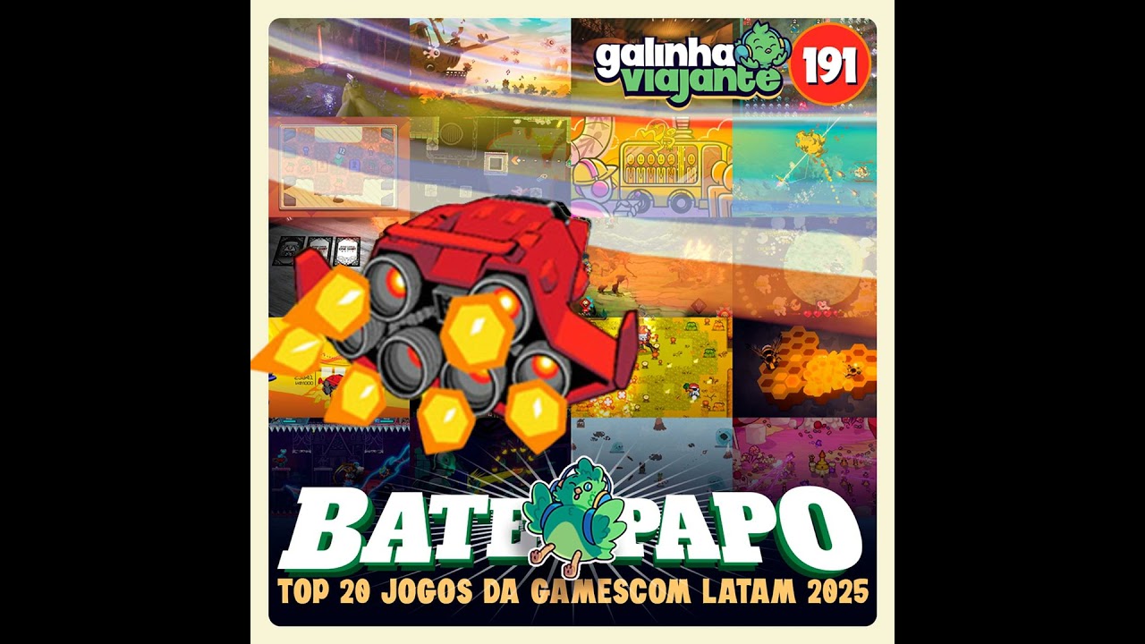 GV#191: BP - Top 20 Jogos da Gamescom Latam 2025