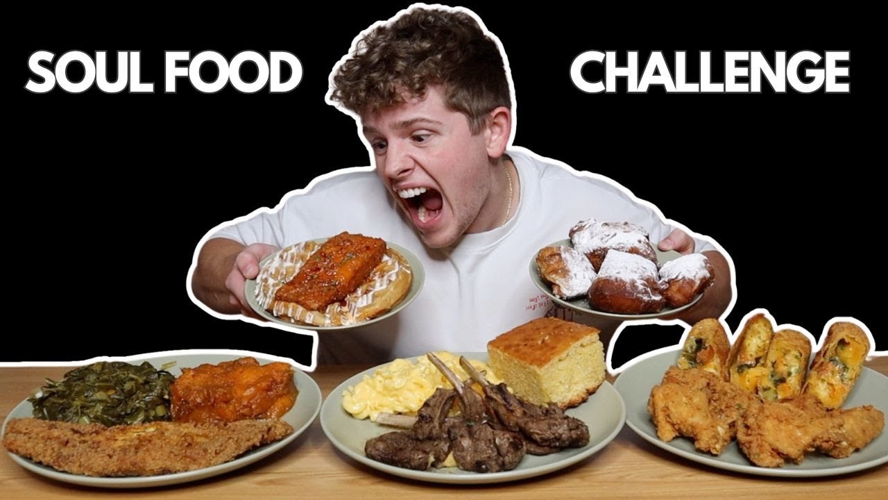 I ate only SOUL FOOD for the ENTIRE day!