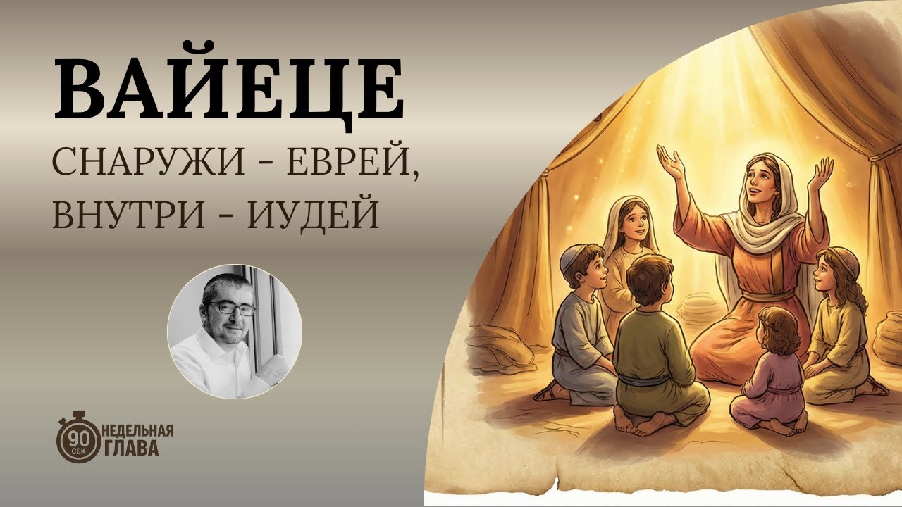 Недельная глава Вайеце (ויצא) - снаружи Еврей, внутри Иудей