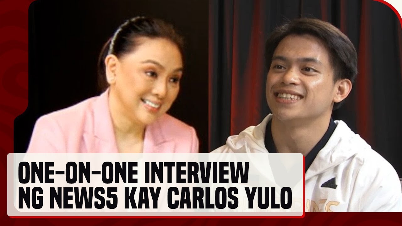 One-on-one interview ng News5 kay Carlos Yulo