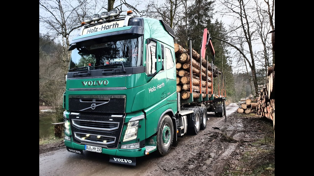 Part-1 • Volvo FH 540 • Holz-Harth • Holz-LKW • Kurzholz • Transport