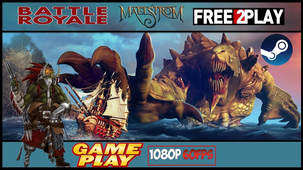 Maelstrom ★ New Battle Royale ★ Gameplay ★ PC Steam 2019 ★ HD 1080p60FPS