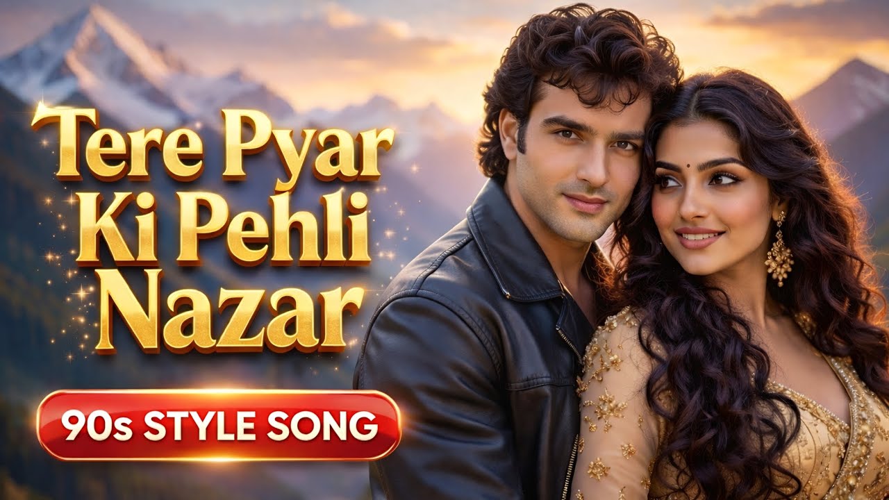 Tere Pyar Ki Pehli Nazar|तेरे प्यार की पहली नजर| hindi love song|हिन्दी रोमांटिक सॉन्ग #90sstylesong