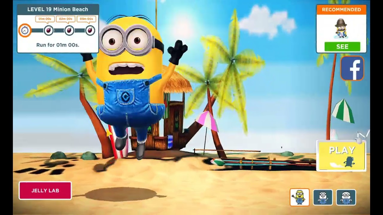 despicable me minion rush jelly lab gameplay lavel 17_21