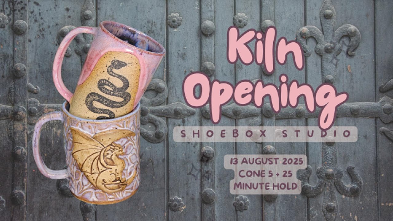 Kiln Opening 13 August 2025 - All glaze combinations shared!
