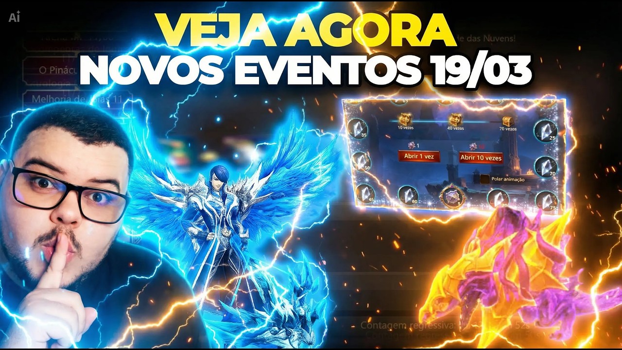 MOSTRANDO NOVOS EVENTOS 19/03 DO WARTUNE ULTRA!