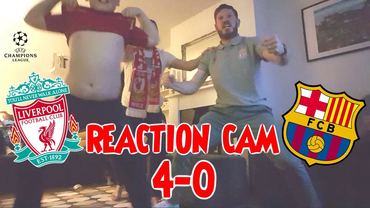 Liverpool 4-0 Barcelona (Fan Reaction Video)