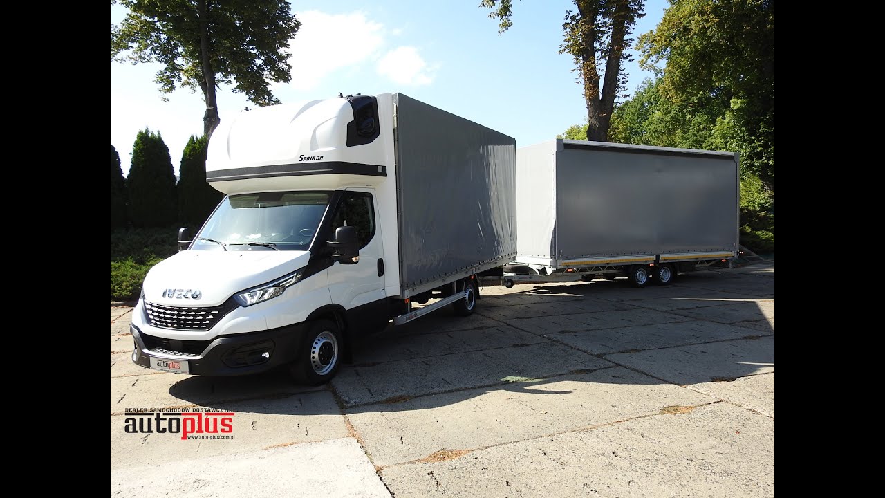 IVECO DAILY 35S18 PLANDEKA ZESTAW Z PRZYCZEPĄ STIM 373404 AUTO-PLUS.COM.PL TEL. +48 607 888 556