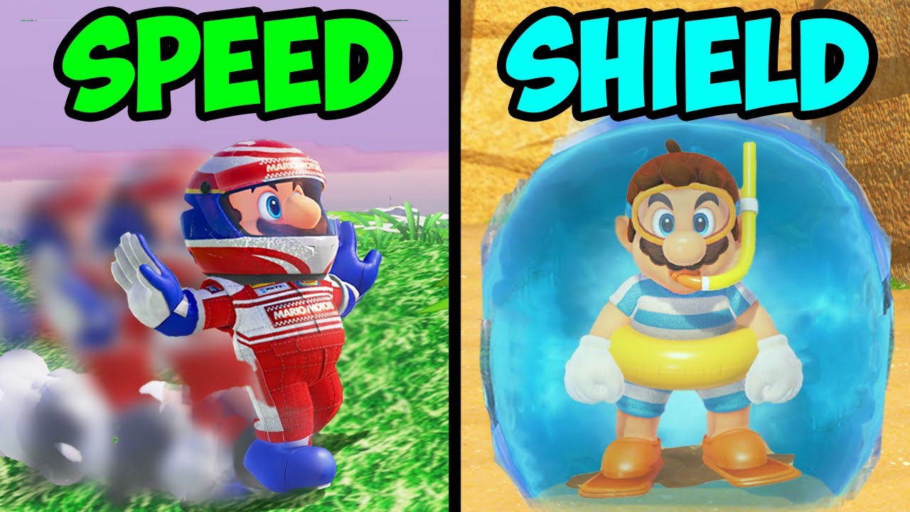 Mario, but Outfits have CUSTOM ABILITIES!