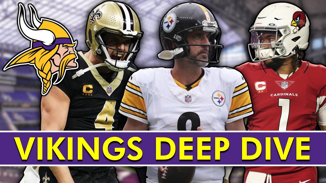 Vikings News: DEEP DIVING Into Every Vikings QB Target This Offseason
