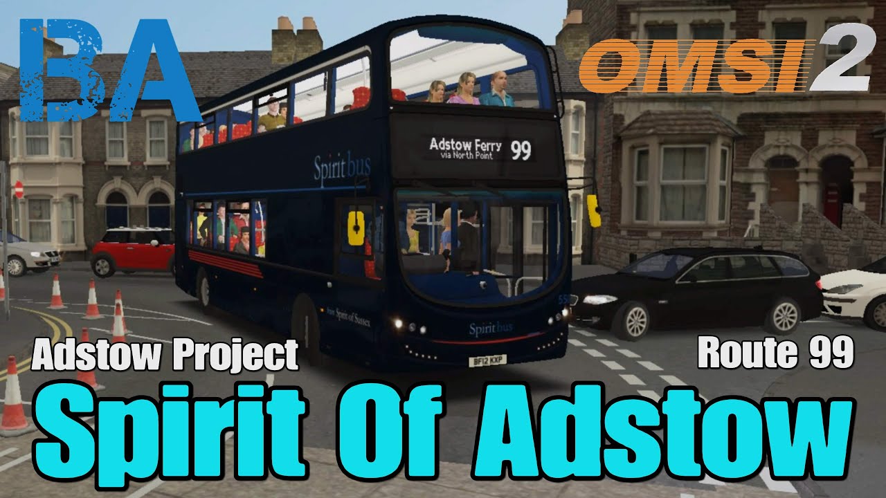 Spirit Of Adstow - Route 99 - MS Gemini 3 - Adstow Project - OMSI 2