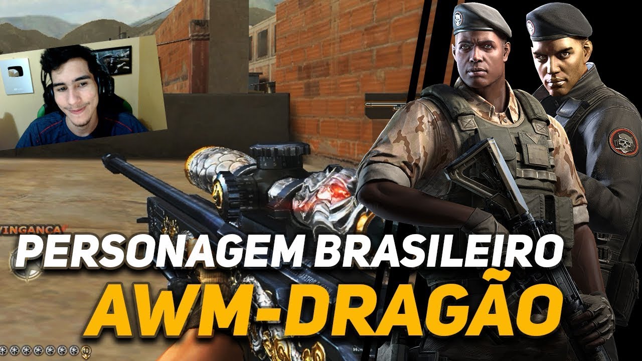 JOGANDO DE AWM-DRAG&Atilde;O DAS TREVAS NA FAVELA - CROSSFIRE!