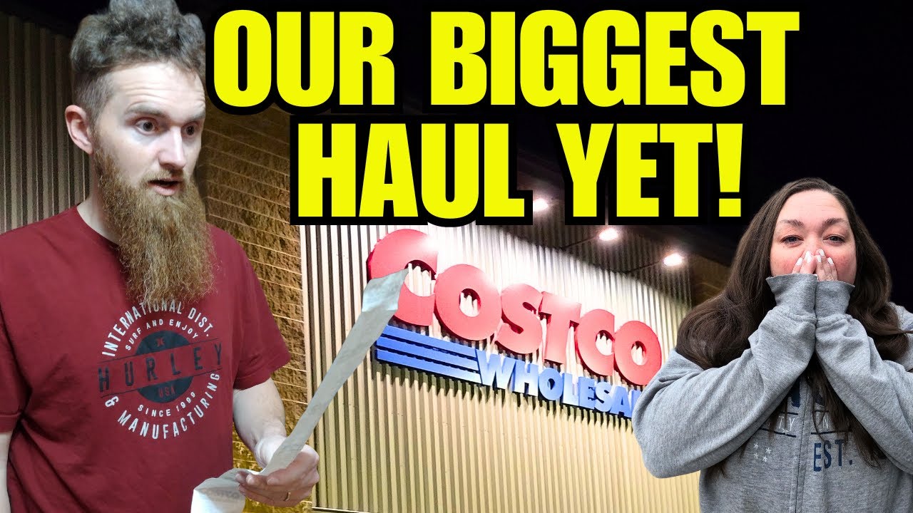 💥MASSIVE COSTCO HAUL!💥 Shopping for a Family of 8! 🤯 #costcogroceryhaul