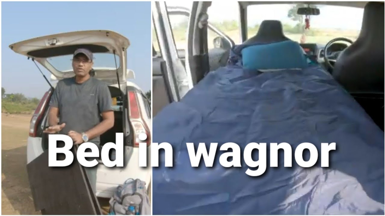 I Transformed My WagonR into a Cozy Mini Camper! DIY Car Camping Bed Setup