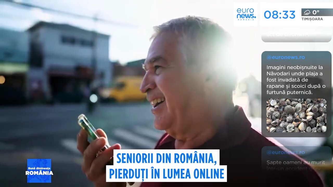 Seniorii din România, pierduți în lumea online