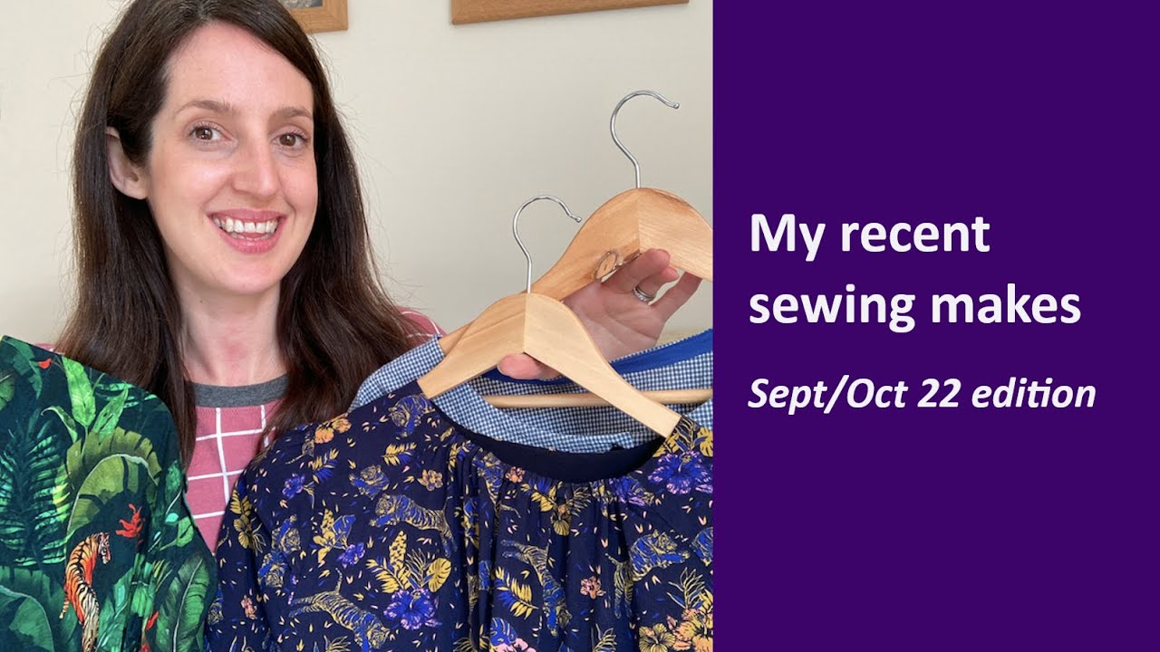 My recent sewing makes - Sept/Oct 22 edition | Three dresses, a skirt, shorts, swimwear and more...
