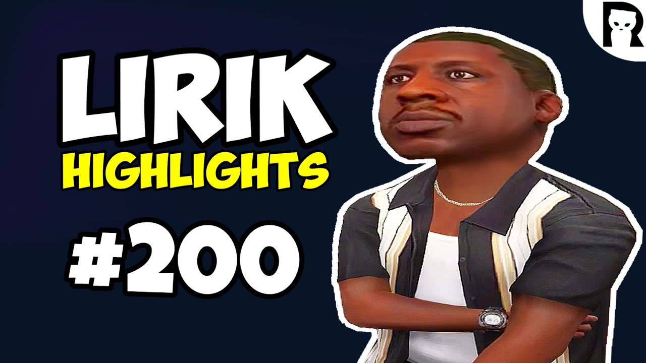 Funniest GTA RP Moments - Lirik Highlights #200