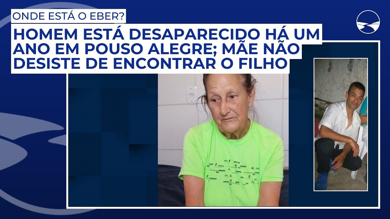 Homem está desaparecido há um ano em Pouso Alegre; mãe não desiste e faz novo pedido de ajuda