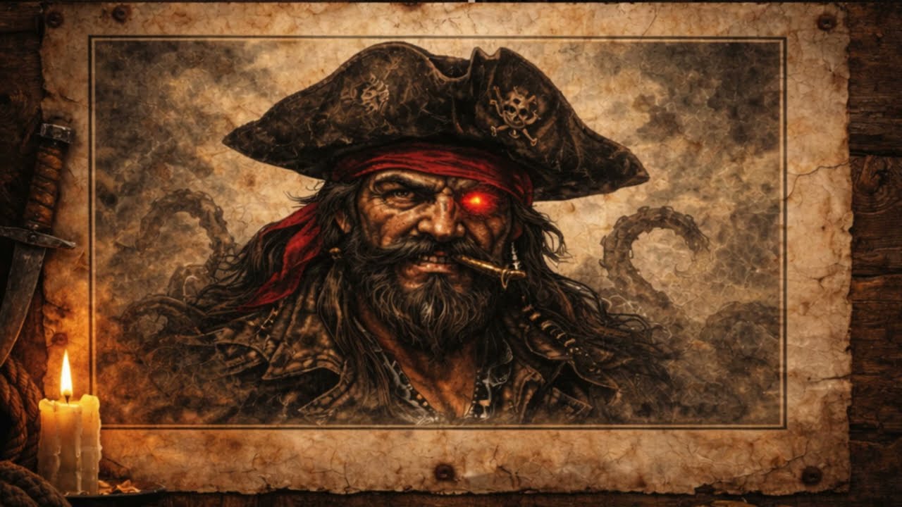OneBaj -  Captain Bloodeye | Sea Shanty Pirate Tavern Song [hungarian language]