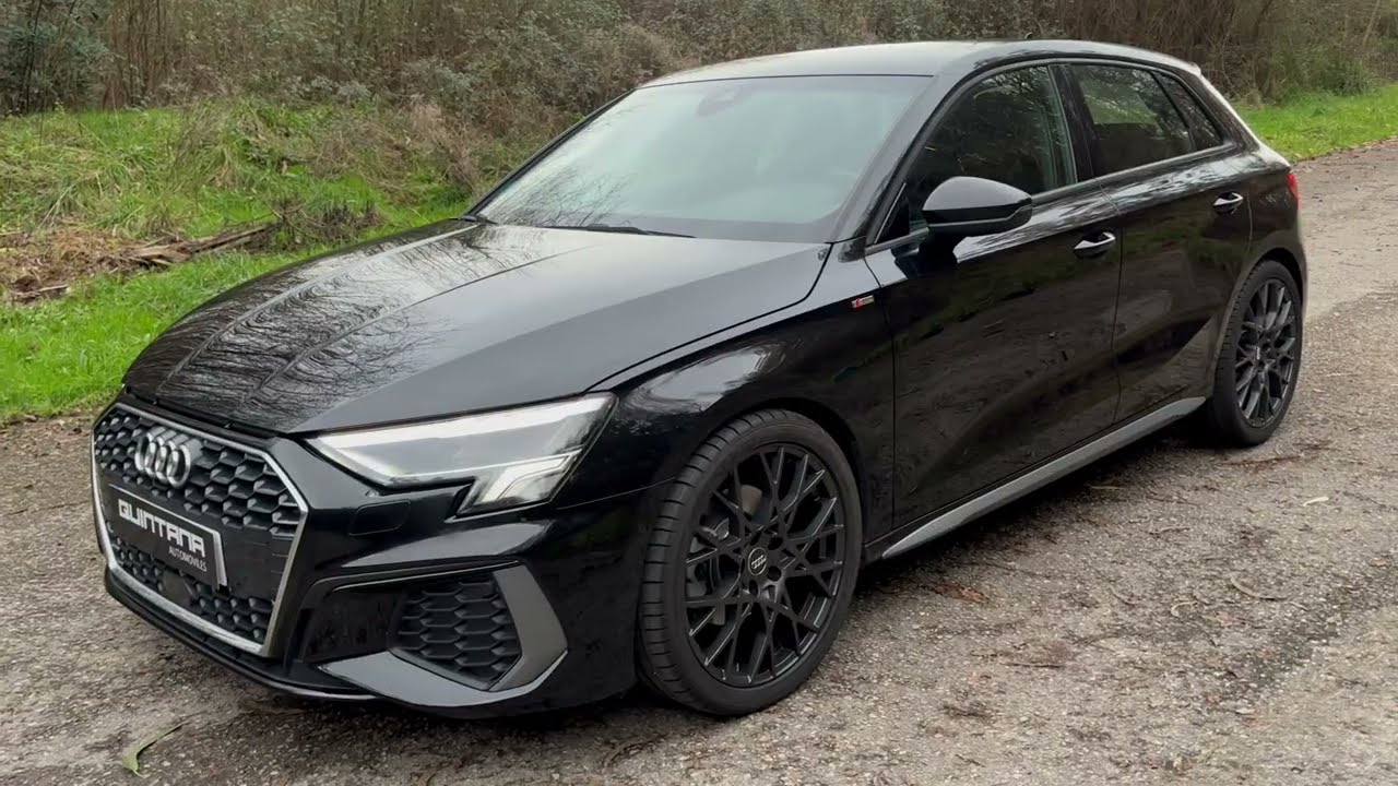 AUDI A3 S-Line SPORTBACK 35 2.0 TDi 150cv S tronic Black Edition QUINTANA AUTOMÓVILES Asturias