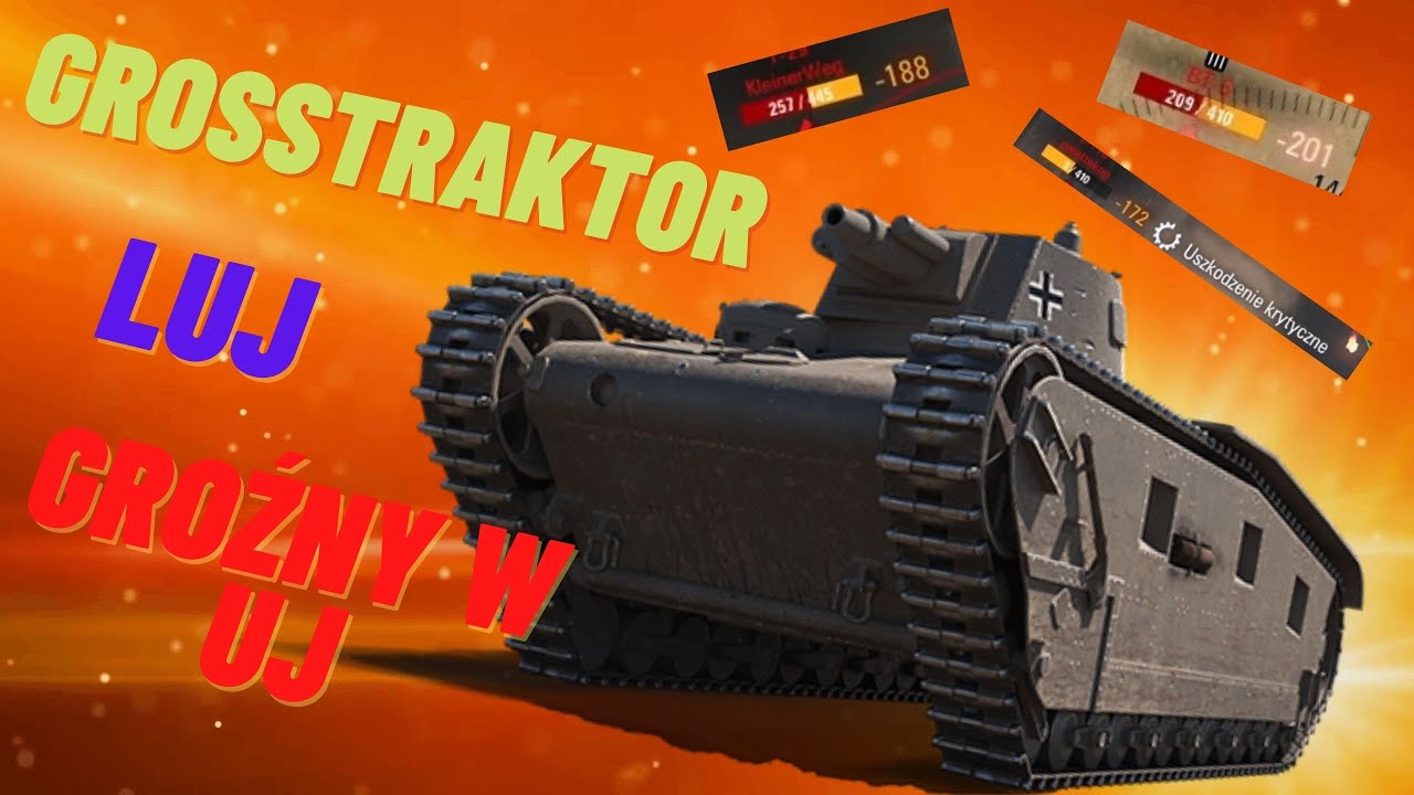 GRO&szlig;TRAKTOR  LUJ GROŹNY W UJ