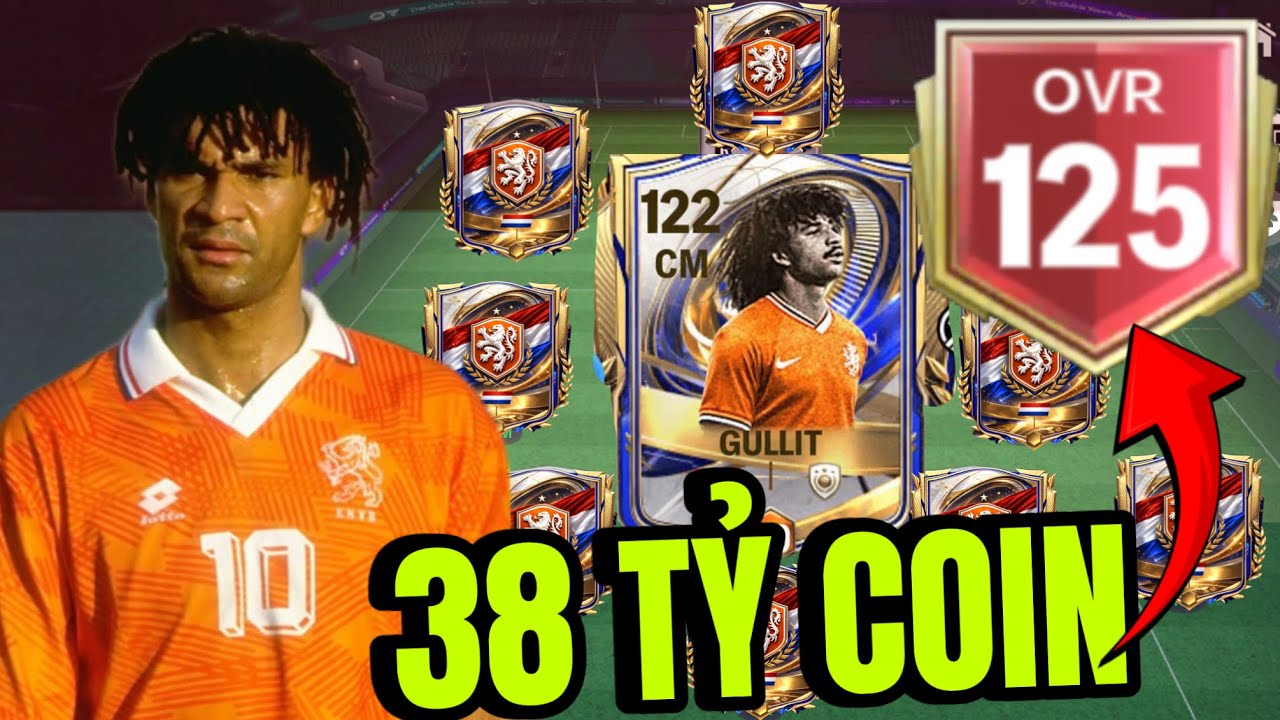 XÂY DỰNG TEAM HÀ LAN 38 TỶ COIN MẠNH NHẤT LỊCH SỬ BÓNG ĐÁ | FC MOBILE VIỆT NAM 🇻🇳