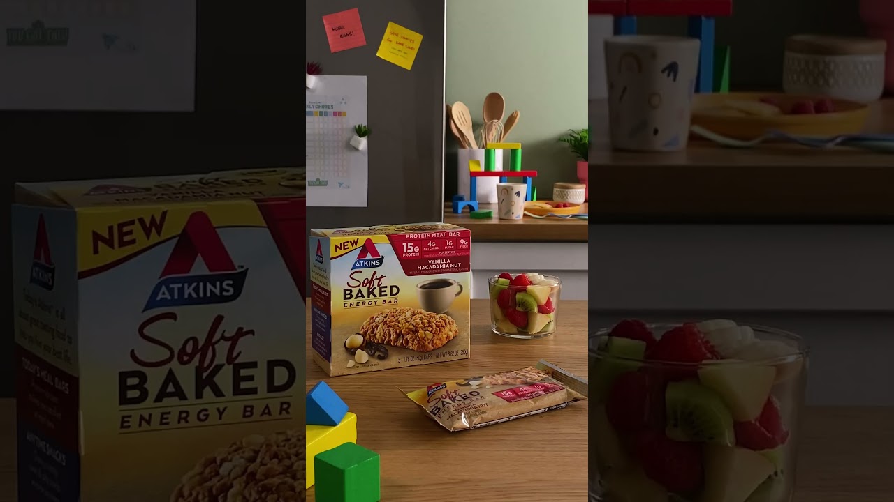 Pairings with a Soft Baked Bar  #atkins