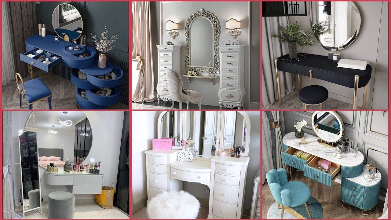 Top 40 Modern Dressing Table Design 2022 | Dressing Mirror Ideas | Wooden Bedroom Furniture Sets