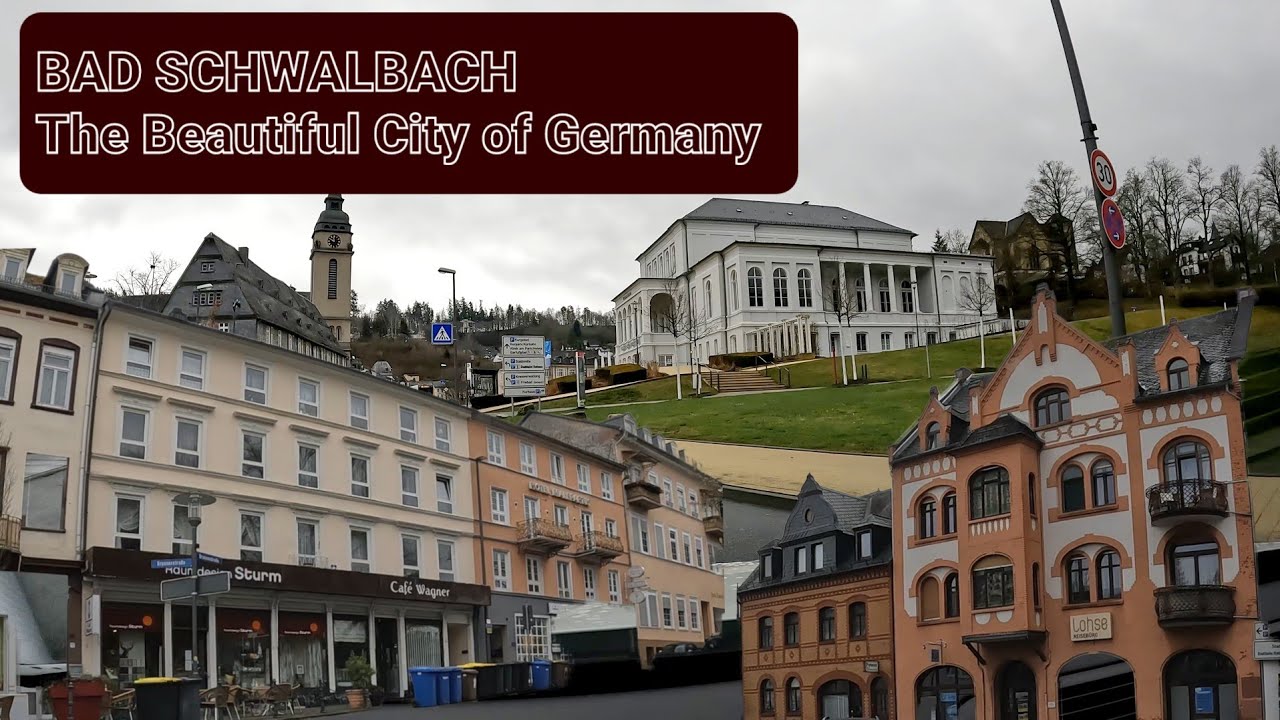 Drive in Bad Schwalbach | Beautiful city in Hessen, Germany 🇩🇪