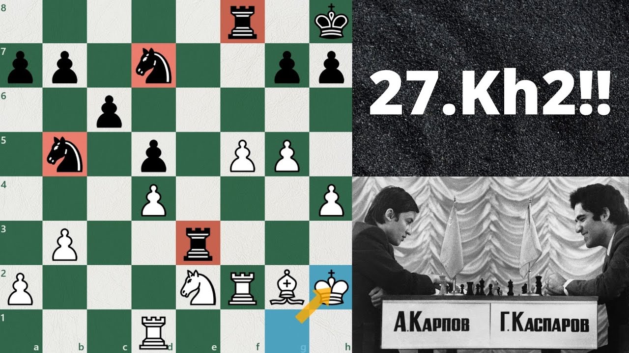 Najlepse partije #15 - Karpov vs Kasparov (Mec za titulu 1985)