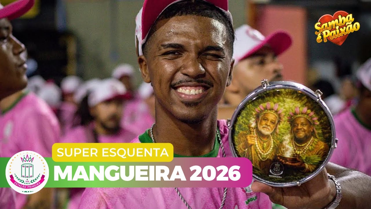 Super Esquenta Bateria da Mangueira Completo (4K)