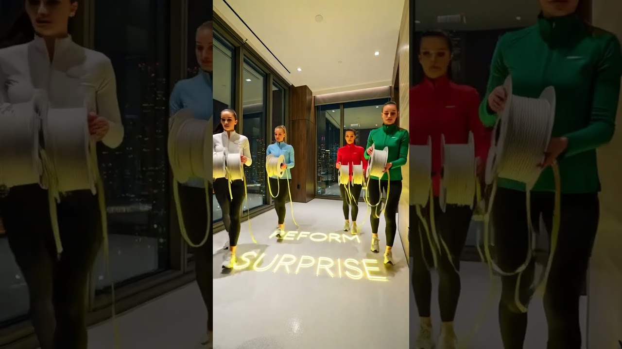 Luxury Bedroom Epoxy Floor ✨ &ldquo;ReformSurprise&rdquo; LED Reveal AI Transformation  4K