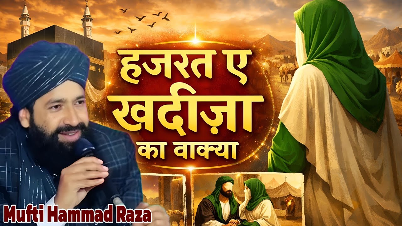 हजरत ए खदीजा का वाक्या | Mufti Hammad Raza Moradabadi | Ramzan Special Bayan | New Taqreer 2026