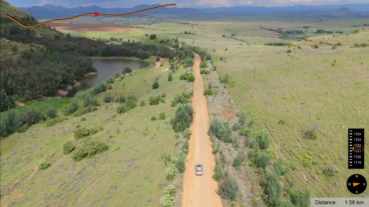 [410-4] Kranspoort (West) on the S506 (+ drone), just outside Fouriesburg, Free State (2025-11-21)