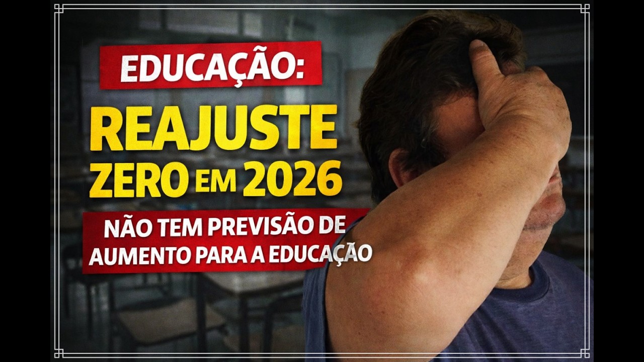 EDUCA&Ccedil;&Atilde;O: REAJUSTE ZERO